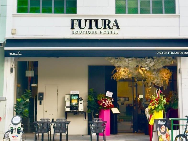 Futura Boutique Hostel Singapur Exterior foto
